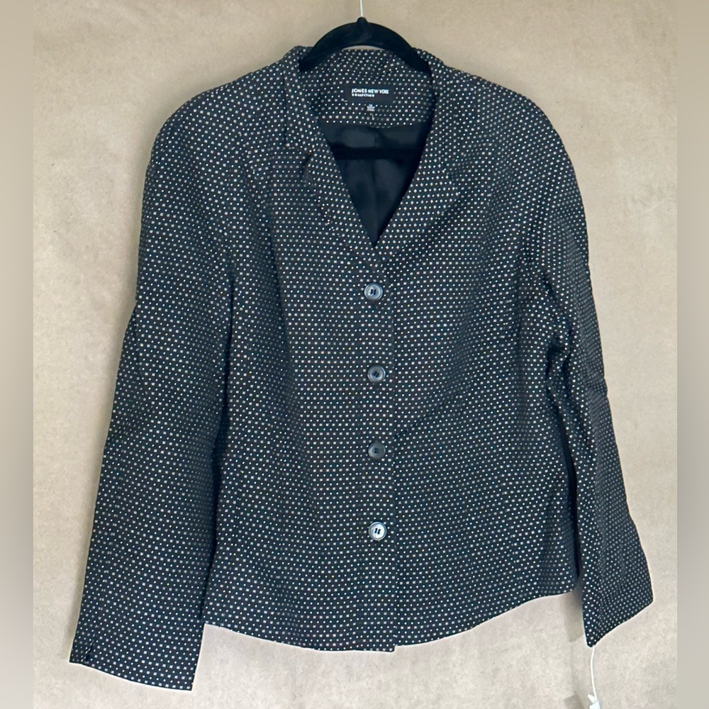 NWOT Jones New York woven blazer Size 14